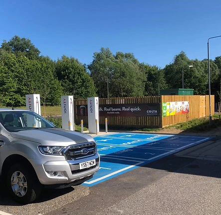 EV charger installation – Maidstone site
